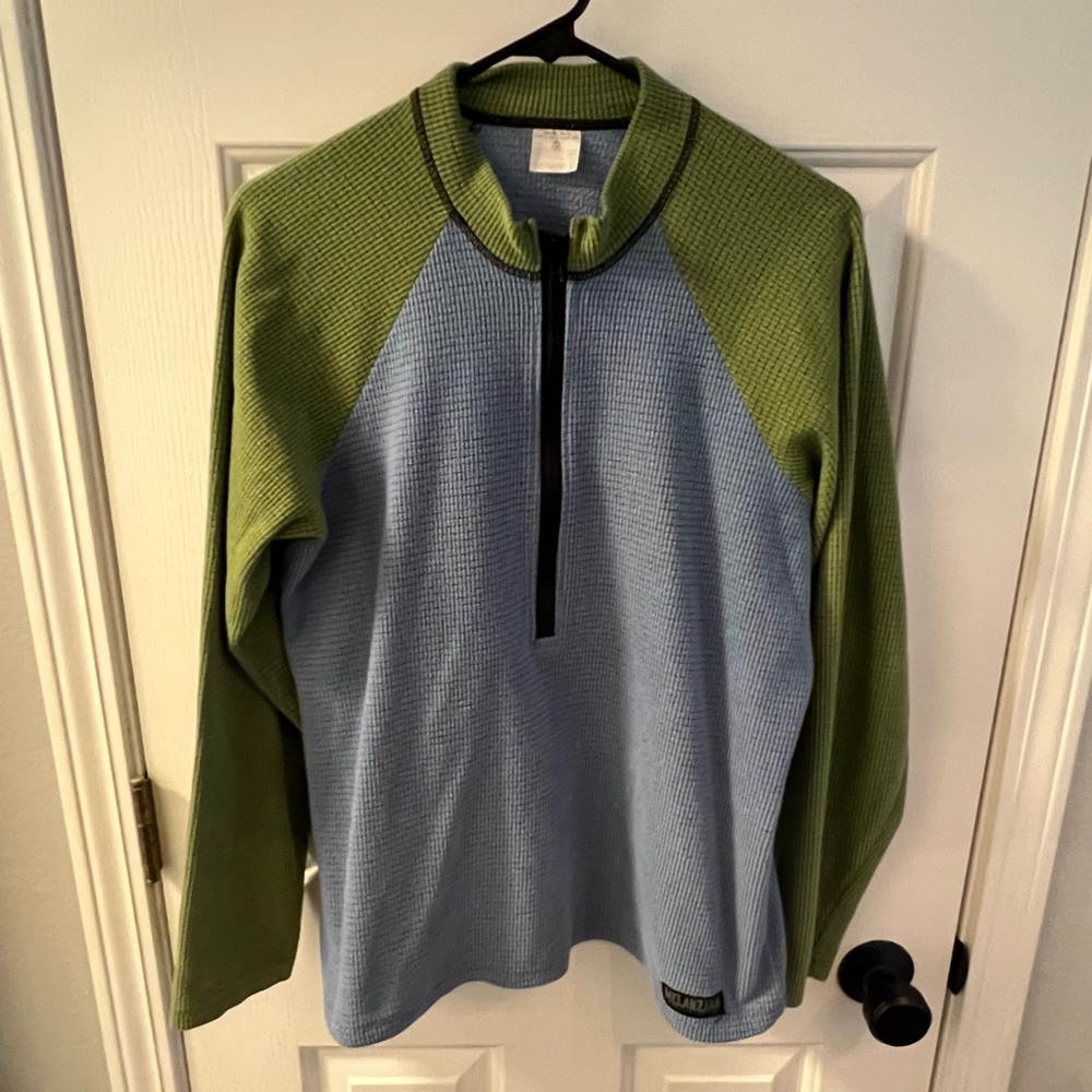 Womens MELANZANA quarter zip